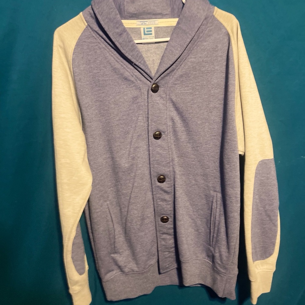 Jordan Craig Blue and Cream Lightweight Jacket